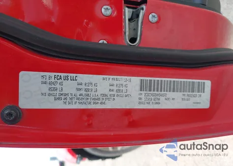 2017 Chrysler 300 300S Alloy Edition Awd из США, поврежденный, VIN 2C3CCAGG5HH540372